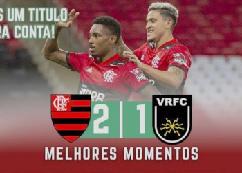 Vídeo dos melhores momentos de Volta Redonda x Flamengo, pela Taça Guanabara 2021