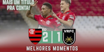 Vídeo dos melhores momentos de Volta Redonda x Flamengo, pela Taça Guanabara 2021