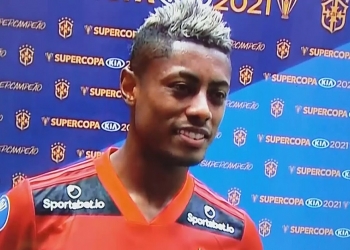 Vídeo: Bruno Henrique zoa o Palmeiras e coloca o Flamengo em ‘outro patamar’: ‘Melhor time do Brasil’