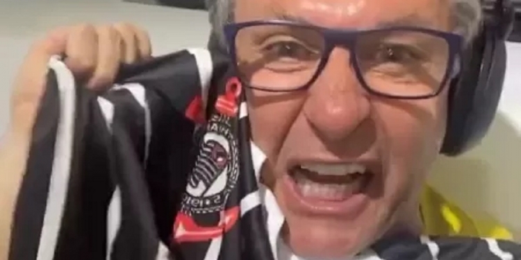 Neto extravasa em comemoração pelo título do Flamengo e xinga o Palmeiras: ‘Diego Alves, eu te amo!’