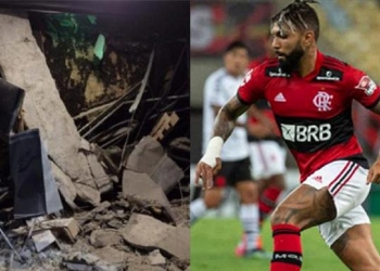 Record toma decisão sobre transmissão do jogo do Flamengo; teto dos estúdios do Cariocão desabaram após tempestade
