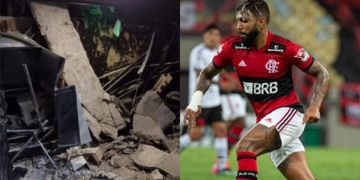 Record toma decisão sobre transmissão do jogo do Flamengo; teto dos estúdios do Cariocão desabaram após tempestade