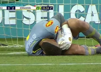 Alex Muralha defende pênalti do Palmeiras e vira meme nas redes sociais; torcedores não perdoam