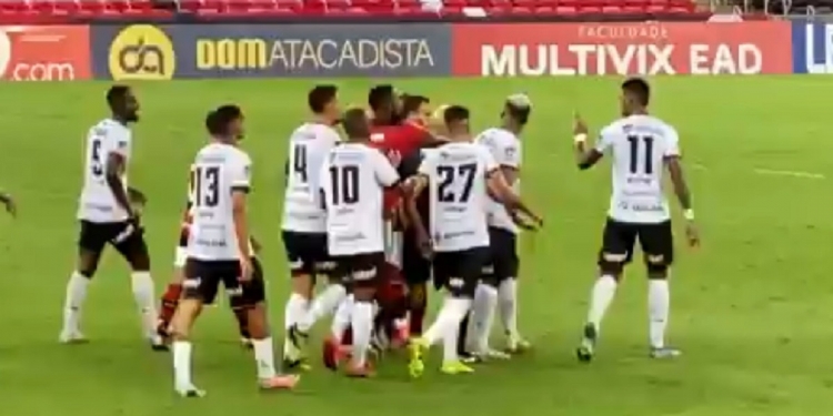 Alef Malga diz que Gabigol lhe humilhou em discussão pelo fato de jogar no modesto Volta Redonda: ‘Me machucou. É muito triste’