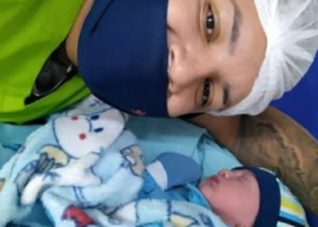 Fanático pelo Flamengo batiza o filho com o nome de Gabriel Henrique Arrascaeta e surpreende a esposa