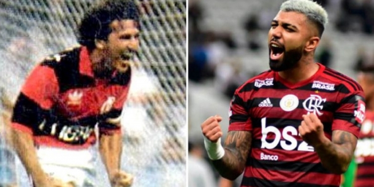 ‘Do príncipe para o rei’: Gabigol toma atitude inesperada diante de Zico após bater marca de gols pela Libertadores do Galinho com o Flamengo