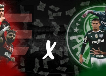 Top 10: Palmeiras faturou R$ 20 milhões a mais que o Flamengo em patrocínios na última temporada, ultrapassando R$ 100 milhões