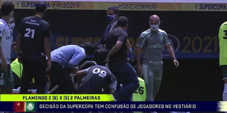 Flamengo e Palmeiras são sentenciados e punidos pelo STJD por briga na Supercopa do Brasil