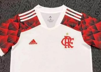 Vaza imagem da camisa II do Flamengo para 2021; anúncio oficial acontece ainda nesta semana