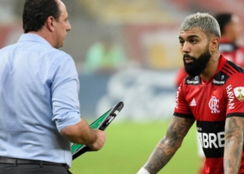 Gabigol se irritou com substituição em jogo decisivo, afirma jornalista