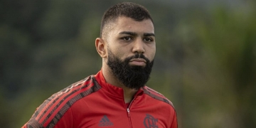 Gabigol passa mal às vésperas do confronto contra o Palmeiras e é vetado do Campeonato Brasileiro
