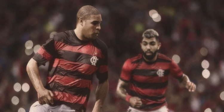 Adriano Imperador silencia críticos e elege Gabigol como um dos maiores jogadores de todos os tempos do Flamengo