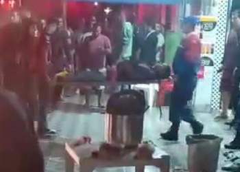 Torcedores são baleados dentro de bar enquanto assistiam partida entre Flamengo e Coritiba pela Copa do Brasil