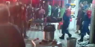 Torcedores são baleados dentro de bar enquanto assistiam partida entre Flamengo e Coritiba pela Copa do Brasil