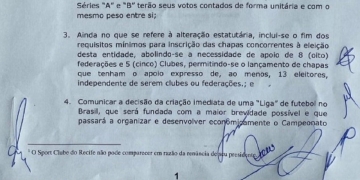 Flamengo comemora adesão dos clubes da Série A para a criação de uma Liga Nacional independente da CBF