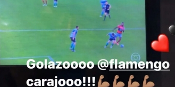 Rubro-negro fanático, Arturo Vidal comemora classificação na Copa do Brasil e reascende rumores: ‘Golaço, Flamengo, c******’