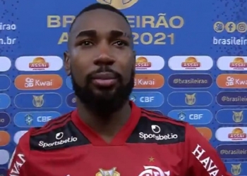 Aos prantos, Gerson admite tristeza e enxerga venda como ‘solução financeira’ para o Flamengo: ‘Pude ajudar de alguma forma’