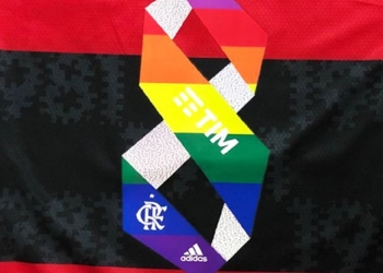 Flamengo estampará bandeira arco-íris em seu uniforme como homenagem ao mês do ‘Orgulho LGBTQIA+’