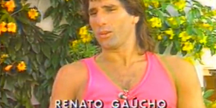 Amor de longa data: Renato Gaúcho se declarou ao Flamengo em entrevista ao Fantástico na década de 1990: ‘É o clube que eu amo’