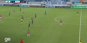 Melhores momentos: com erro grosseiro do VAR, Flamengo bate o ABC por 1 a 0 e avança na Copa do Brasil