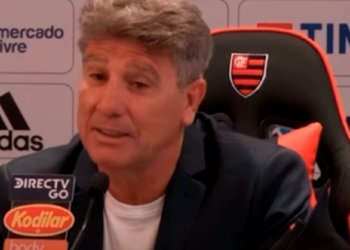Renato Gaúcho manda recado à torcida do Flamengo após goleada sofrida diante do Internacional