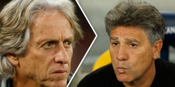 Jorge Jesus provoca Renato Gaúcho e diz que treinador ‘nunca’ conquistará os mesmos títulos pelo Flamengo