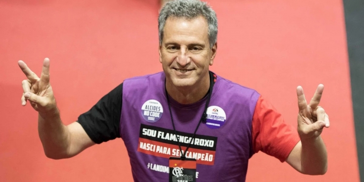 Rodolfo Landim é oficialmente candidato à reeleição do Flamengo para o triênio 2022-2024