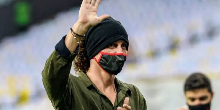 David Luiz se emociona ao pisar no Maracanã pela 1ª vez como jogador do Flamengo: ‘maior clube da América’