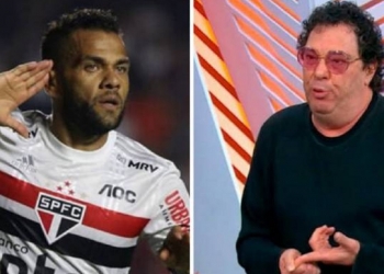 Casagrande detona contratação de Daniel Alves pelo Flamengo: ‘Foi um negócio ruim’