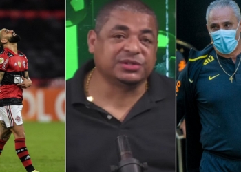 ‘Tite falou que é o pior com quem trabalhou’: Vampeta detona Gabigol e diz que é convocado por ‘pressão da opinião pública’