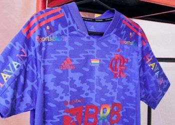 Galeria de fotos: Flamengo lança novo uniforme em homenagem ao movimento LGBTQIA+