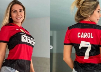 Carol Portaluppi é hostilizada após provocar torcedores rivais com a classificação do Flamengo para a final da Libertadores
