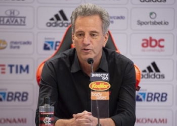 Landim detona CBF em coletiva após vitória do Flamengo sobre o Athletico: ‘Pode ser uma retaliação ao clube’