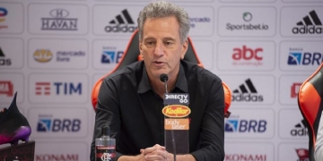 Landim detona CBF em coletiva após vitória do Flamengo sobre o Athletico: ‘Pode ser uma retaliação ao clube’