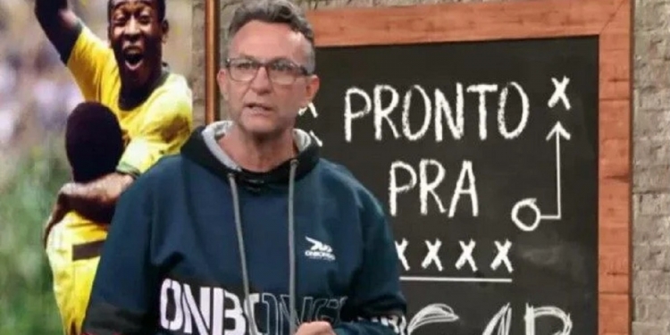 Neto fica pistola com erro de arbitragem e defende o Rubro-Negro: ‘Roubaram o Flamengo. Meteram a mão’