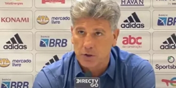 Juiz pede desculpas a Renato Gaúcho após erros grotescos durante a partida entre Chapecoense e Flamengo