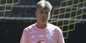 Renato Gaúcho esboça time titular para enfrentar o Palmeiras na final da Libertadores