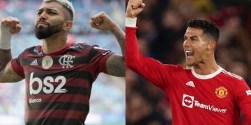 Gabigol cogita sair do Flamengo para jogar na Premier League de Cristiano Ronaldo; alvo é a Copa do Mundo de 2022