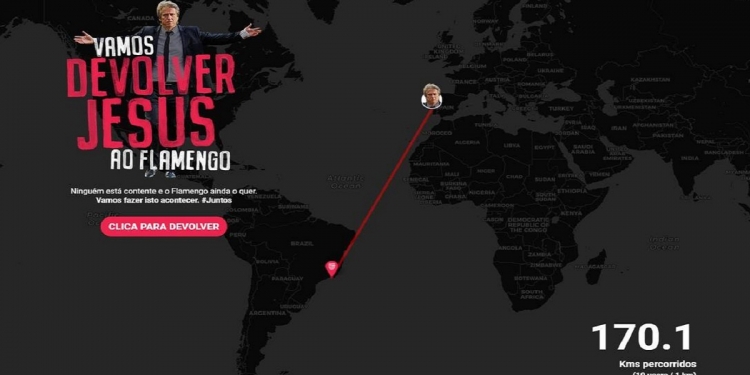 Torcida do Benfica cria site para ‘devolver’ Jorge Jesus ao Flamengo; pressão é maior a cada dia