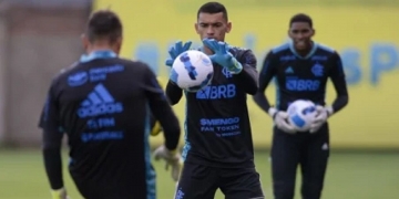 Relacionado para Sporting Cristal x Flamengo, goleiro Santos pode estrear nesta terça-feira (05)