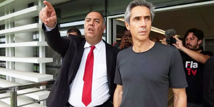 ‘Está difícil. Ninguém está gostando’: Marcos Braz perde a paciência com Paulo Sousa e fim do ciclo do português no Flamengo pode ser abreviado
