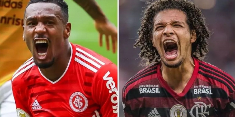 Vale a troca? Internacional pretende oferecer Edenílson ao Flamengo em troca de Willian Arão