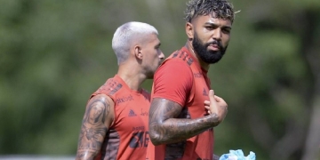 Atlético de Madri monitora Gabigol, do Flamengo, para substituir Luís Suárez, diz imprensa da Espanha