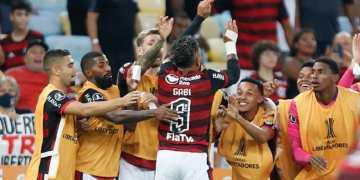 Gabigol bate feito inédito em toda a história da Libertadores ao marcar pelo Flamengo contra o Talleres