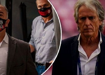 Marcos Braz sai em defesa de Paulo Sousa e manda recado a Jorge Jesus: ‘Flamengo tem técnico’