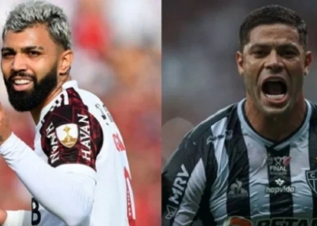 Hulk e Gabi trocam farpas após lance criminoso; jogador do Atlético-MG fala em ‘nível mundial’