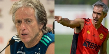 Paulo Sousa manda primeiro recado a Jorge Jesus após polêmicas da semana: ‘Deus o abençoe’
