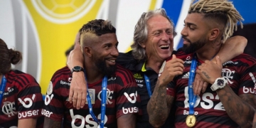 Gigante europeu que anseia a contratação de Jorge Jesus quer comprar Gabigol junto ao Flamengo, diz jornal