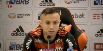 Everton Cebolinha fica de ‘queixo caído’ com a torcida do Flamengo e faz juras de amor ao Rubro-Negro