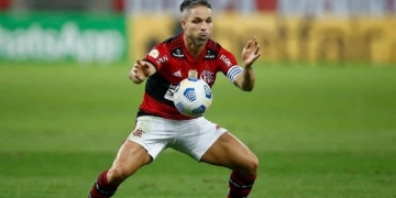 Autor de gol na vitória do Flamengo, Diego Ribas é sondado por clube europeu e pode deixar o Rubro-Negro